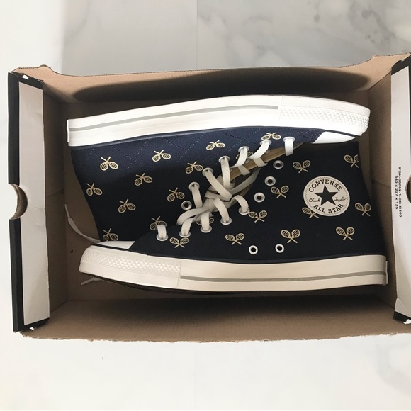 Converse Men's Chuck Taylor All Star High'Clubhouse - Tennis Club' Size 10.5 - Picture 8 of 11